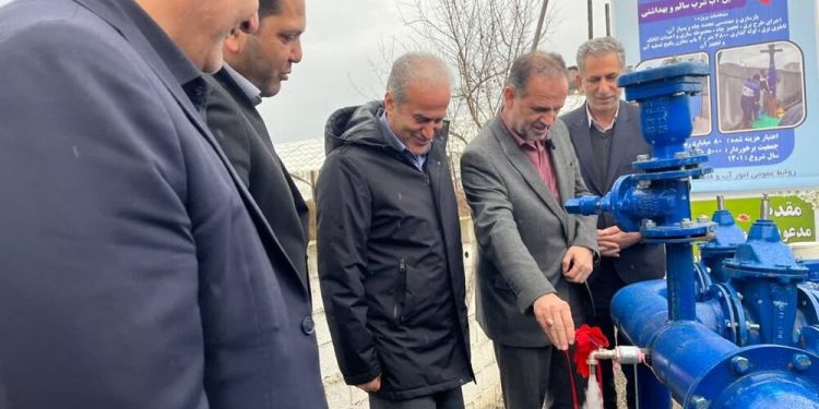بهره‌مندی ۵۰۰۰ خانوار روستای عبدالله‌آباد نور از طرح آبرسانی