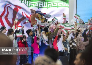 جشن چهل و ششمین سالگرد پیروزی انقلاب در ساری