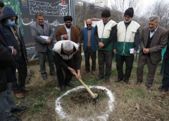 ساخت اولین چایخانه رضوی در سوادکوه شروع شد