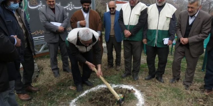 ساخت اولین چایخانه رضوی در سوادکوه شروع شد