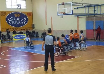 شهروند آمل درخانه صدرنشینی لیگ برتر بسکتبال با ویلچر کشور را از دست داد