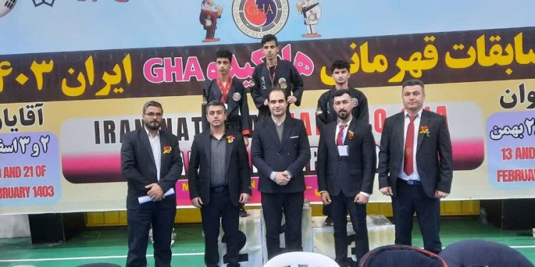 مازندران قهرمان چهارمین دوره مسابقات هاپکیدو  GHA مردان ایران شد