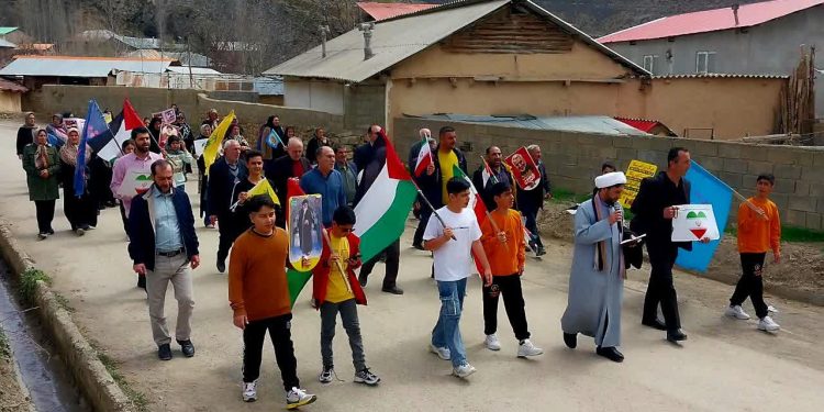 شکوه حماسه روز قدس در چهاردانگه + فیلم