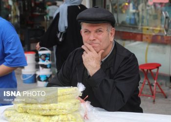 بازار سنتی عید فطر شهر زیراب سوادکوه
