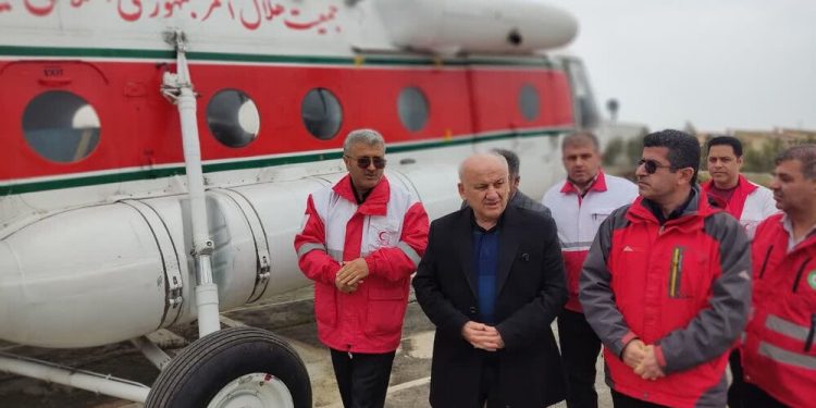 تاکید استاندار مازندران بر افزایش امکانات امداد هوایی در استان