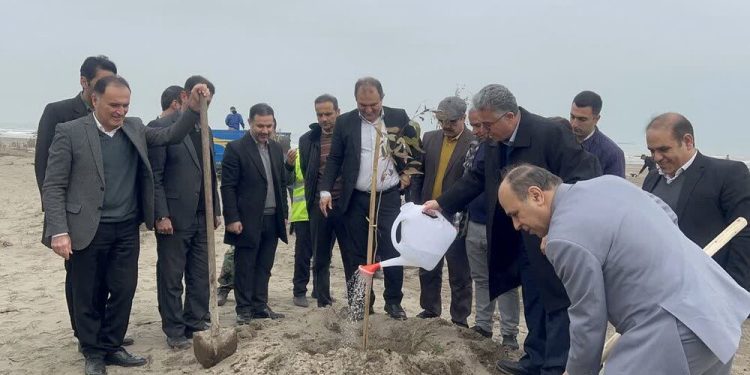 کاشت نهال در قالب پویش «آسنی» در غرب مازندران