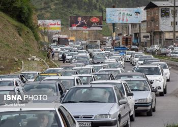 سنگینی ترافیک روی نفس جاده‌های مازندران/ کندوان همچنان یکطرفه