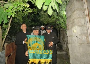 شهید مدافع حرم کاروان زیر سایه خورشید را وعده گرفت