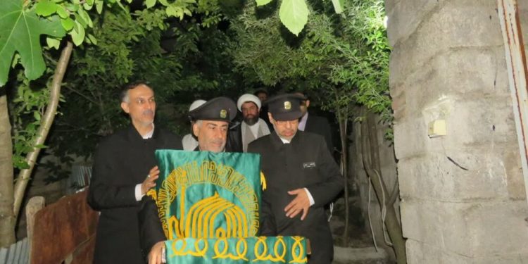 شهید مدافع حرم کاروان زیر سایه خورشید را وعده گرفت