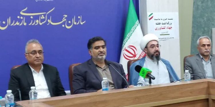 بهره‌برداری از ۶۲ طرح طی هفته جهاد کشاورزی در مازندران / تأکید بر امنیت غذایی و حمایت از تولیدکنندگان
