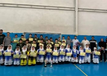 قهرمانی دختران و نایب قهرمانی پسران مازندران در مسابقات هندبال خردسالان منطقه ۲ کشور