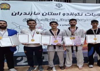نبرد تکواندوکاران مازندران در محمودآباد