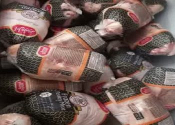 توزیع یک تن مرغ تنظیم بازاری در سوادکوه