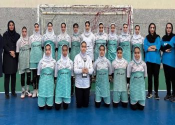 نایب قهرمانی بهنمیر در رقابت‌های هندبال نونهالان دختر منطقه ۲ کشور