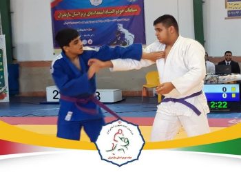 پیکار جودوکاران نونهال مازندران در نوشهر