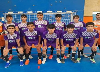 راهیابی آزادگان ساری به لیگ برتر فوتسال ۱۷ سال کشور