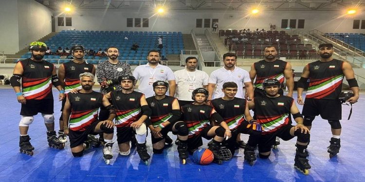 صعود مقتدرانه منصف مازندران به نیمه‌نهایی مسابقات بین‌المللی رولبال عمان