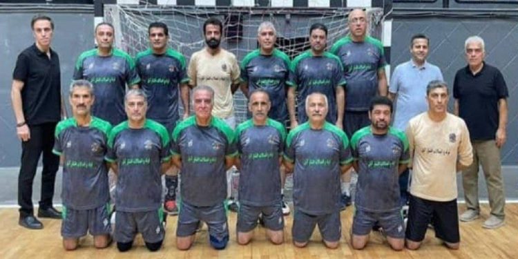 قهرمانی آملی‌ها در لیگ هندبال پیشکسوتان مازندران