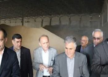 افتتاح سیلوی بتنی ۲۰ هزار تنی کارخانه آرد در مازندران