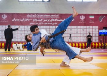 ایسنا - هفتمین دوره مسابقات المپیاد استعدادهای برتر جودو پسران کشور