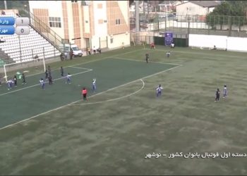 صدرنشینی وارش نوشهر در هفته دوم لیگ فوتبال بانوان کشور + فیلم