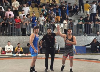 مازندران قهرمان لیگ برتر کشتی فرنگی نوجوانان کشور در شیراز شد