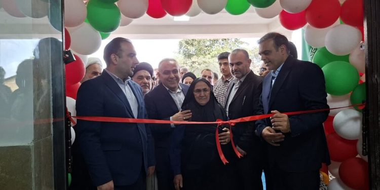 مدرسه ۶ کلاسه خیرساز در روستای «اسرم» شهرستان میاندورود افتتاح شد