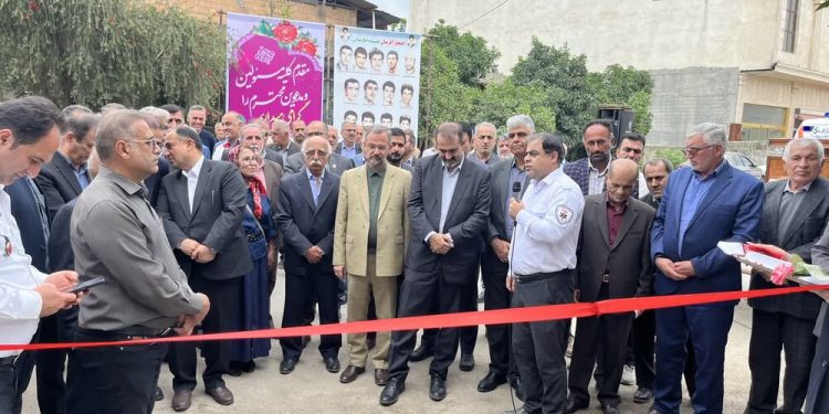هجدهمین پایگاه اورژانس ۱۱۵ بابل در آهنگرکلا این شهرستان افتتاح شد