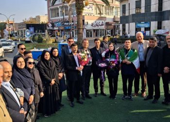 استقبال از قهرمانان افتخارآفرین المپیک ناشنوایان و کم ناشنوایان ۲۰۲۵ توکیو در بابلسر + فیلم