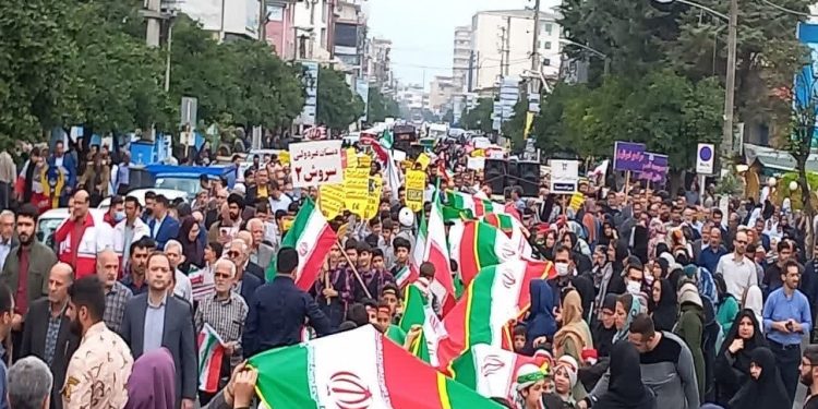 اعلام مسیر‌های راهپیمایی ۱۳ آبان در مازندران