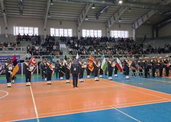 افتتاح نخستین دوره مسابقات وزنه‌برداری نظامیان جهان در بابلسر + فیلم