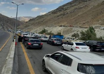 جاده چالوس یکطرفه شد