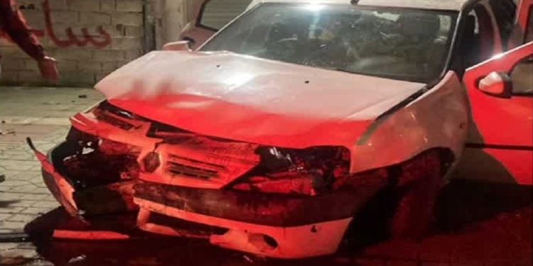 جان باختن خانم ۷۰ ساله بر اثر تخطی از سرعت مطمئنه خودروی سواری در نور