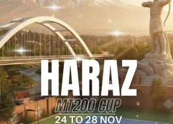 حضور۱۳۷ تنیسور از کشورهای آسیایی و اروپایی برای مسابقات بین‌المللی تنیس هرازکاپ آمل