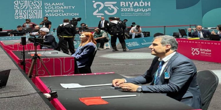 قضاوت داور بابلسری در مسابقات وزنه‌برداری بازی‌های همبستگی کشور‌های اسلامی