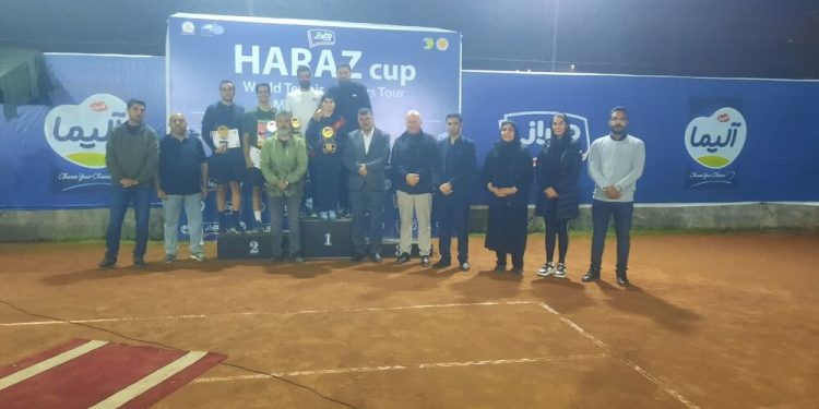 قهرمان‌های نخستین دوره مسابقات بین‌المللی تنیس هرازکاپ آمل مشخص شدند