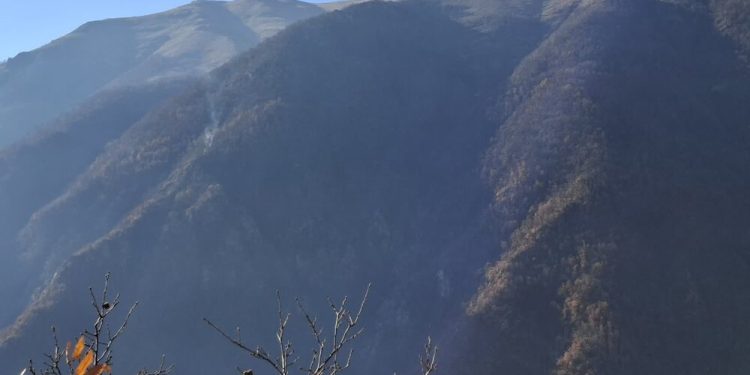 مهار آتش‌سوزی گسترده در جنگل‌های الیت با عملیات مشترک زمینی و هوایی