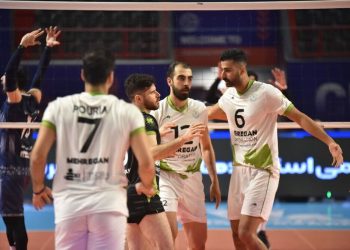 مهرگان نور، فاتح نبرد همسایه های شمالی در لیگ برتر والیبال