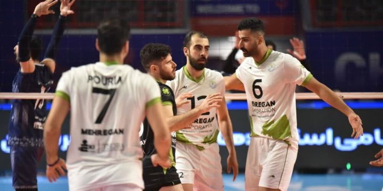 مهرگان نور، فاتح نبرد همسایه های شمالی در لیگ برتر والیبال