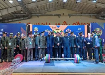 نخستین دوره مسابقات وزنه‌برداری ارتش‌های جهان در بابلسر شروع شد