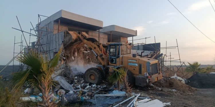 آزاد سازی ۱۵ هزار متر مربع از اراضی کشاورزی در نور