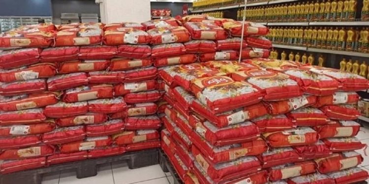 توزیع برنج وارداتی در مازندران