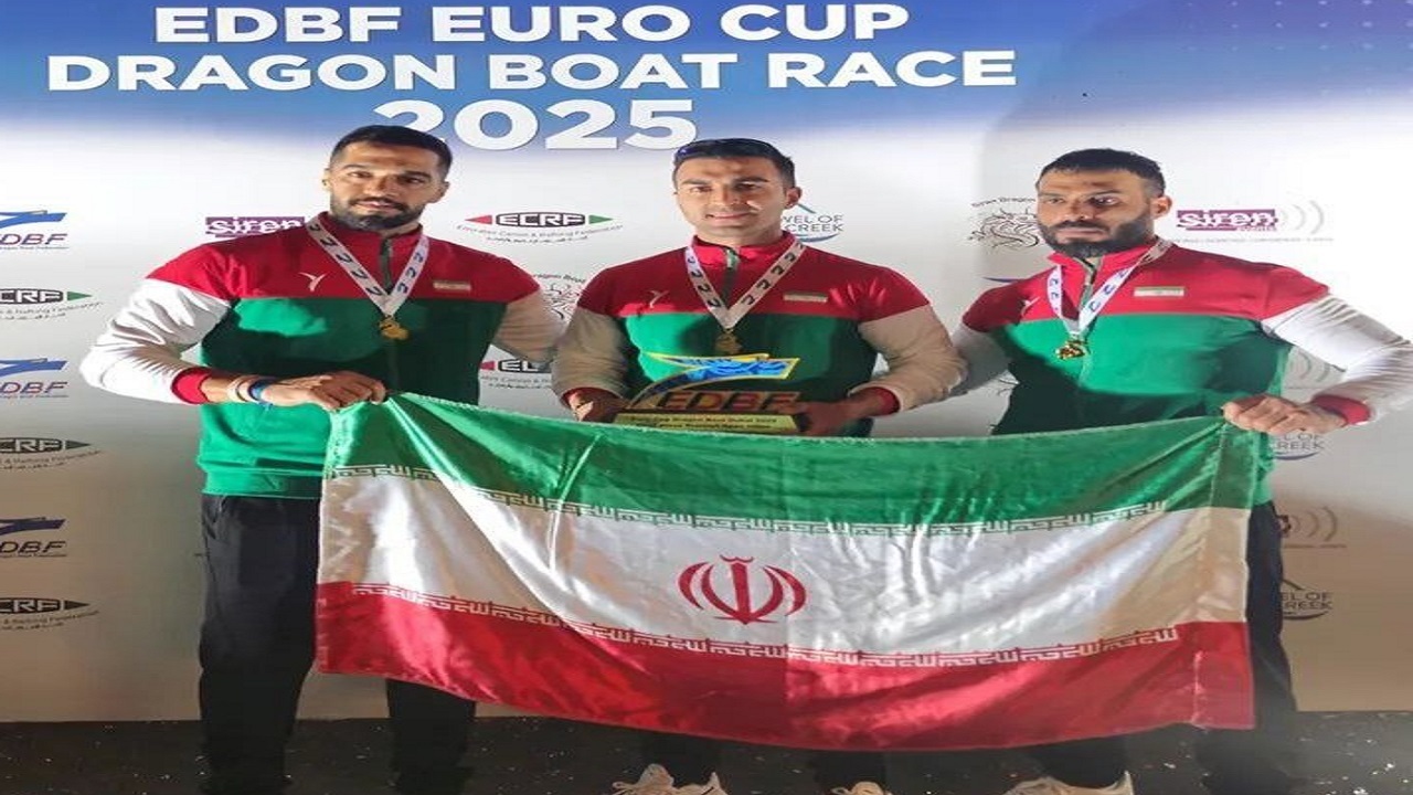 قهرمانی تیم ملی دراگون‌بوت در یوروکاپ دبی با مربی و قایقرانان بابلسری