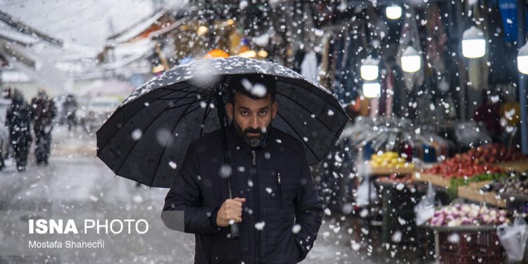 حال و هوای برفی ساری