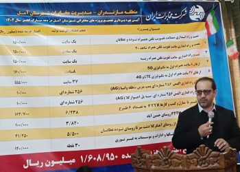 بهره‌برداری از ۵۹ پروژه ارتباطی و مخابراتی طی دهه فجر در مازندران