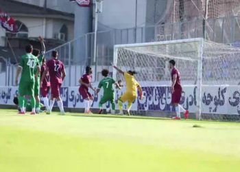 صدرنشینی نساجی مازندران با پیروزی در دربی مازنی تثبیت شد