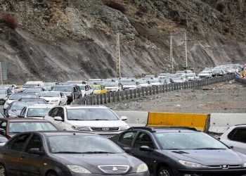 ترافیک در مبادی ورودی به مازندران سنگین شد