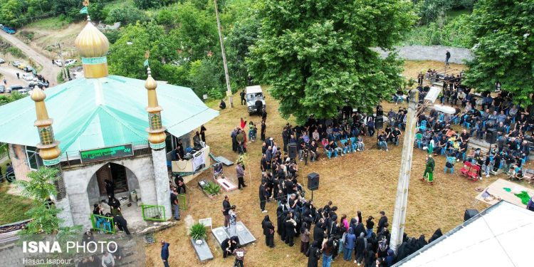 آیین تعزیه‌خوانی و دسته‌روی در « دهستان کِسِلیان » - سوادکوه