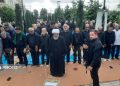 اقامه نماز ظهر عاشورای عزاداران حسینی در مازندران 