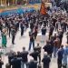 تاسوعای حسینی در پلسفید؛ حماسه آفرینی با بیرق «یا لثارات الخامنه‌ای»